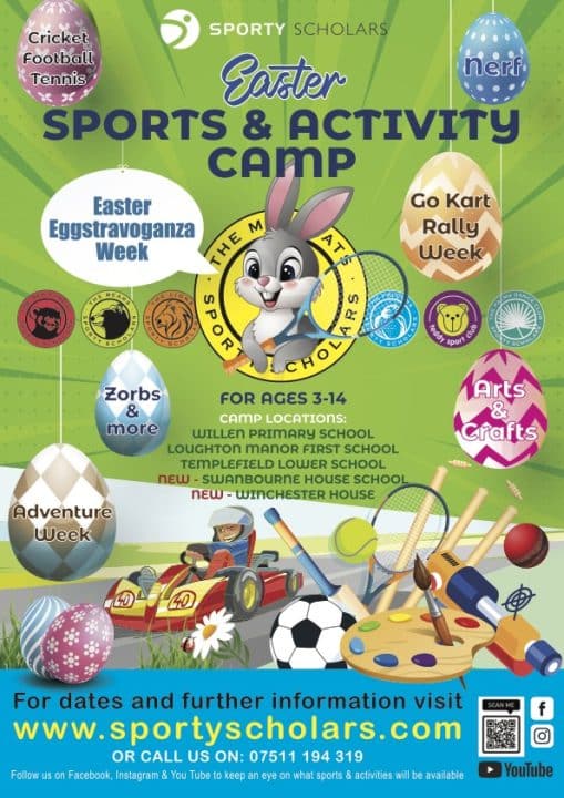 Sporty Scholars Activity Camp, Swanbourne House School, Buckinghamshire